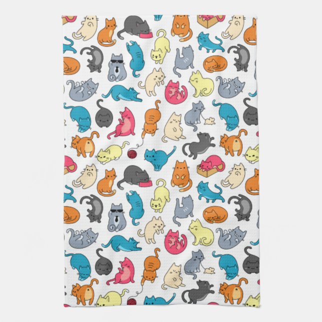 Linge De Cuisine Meowers (Vertical)