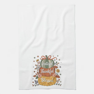 Linge De Cuisine Merci Grateful Citrouille cuisine Automne A