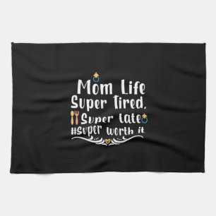 Linge De Cuisine Mère Cadeau Maman Vie Super Fatigué