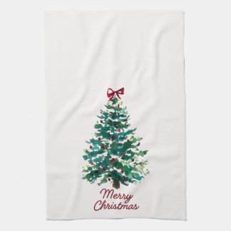 Linge De Cuisine Merry Christmas Tree Kitchen Towel