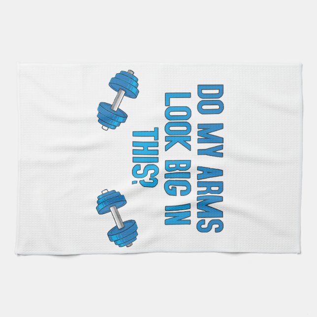 Linge De Cuisine Mes bras ont l'air gros là-dedans  (Horizontal)