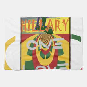 Linge De Cuisine Message d'amour dans les couleurs de Rasta Imprime