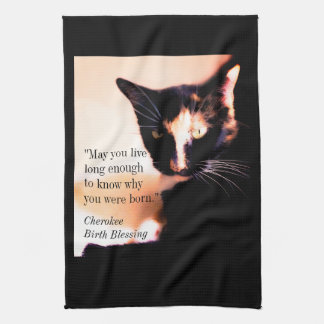 Linge De Cuisine Messenger Cat