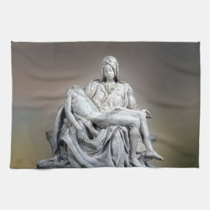 Linge De Cuisine Michelangelo - La Pieta