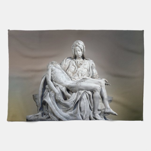 Linge De Cuisine Michelangelo - La Pieta (Horizontal)