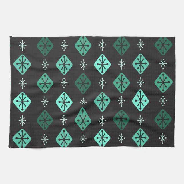 Linge De Cuisine Midcentury (Horizontal)