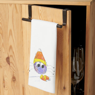 Linge De Cuisine Mignon araignée fantaisiste au maïs de bonbon