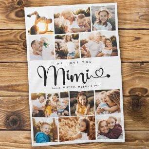 Linge De Cuisine Mimi We Lots Hearts Modern Photo Collage