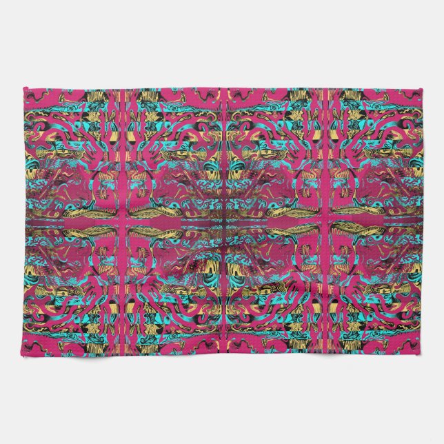 Linge De Cuisine Mitochondri-Pop (Horizontal)