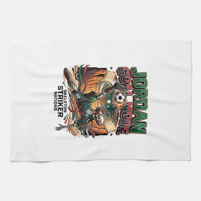 Linge De Cuisine Mode Jordan Objectif Squelette Nations Attaquant D (Horizontal)