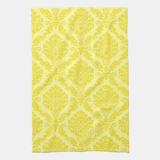 Linge De Cuisine Modèle Damask de l'Empire français #11 (Vertical)