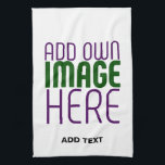 LINGE DE CUISINE MODÈLE DE TEXTE D'IMAGE BLANCHE SIMPLE MODERNE<br><div class="desc">IL S'AGIT D'UNE CONCEPTION ADAPTÉE AUX CLIENTS.VOUS POUVEZ CHANGER,  REdimensionner OU AJOUTER LOGO,  PHOTO,  TEXTE ET COULEURS COMME VOUS VOULEZ.MERCI.</div>