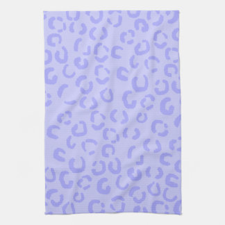 Linge De Cuisine Modèle pourpre lilas en pastel d'empreinte de