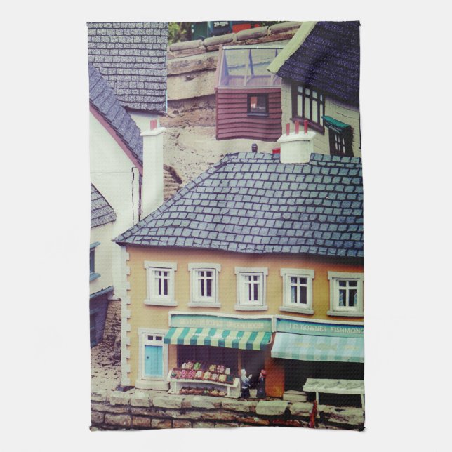 Linge De Cuisine Modèles de bâtiments côtiers (Vertical)