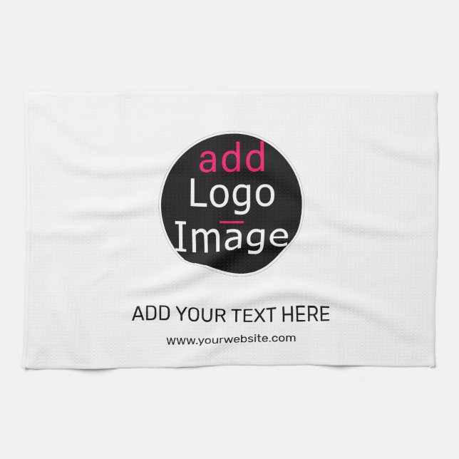 Linge De Cuisine Moderne Professionnel Personnalisable Entreprise B (Horizontal)