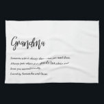 Linge De Cuisine Moderne Simple Meilleure grand-mère toujours Meill<br><div class="desc">"Modern Simple Best Grandma Ever Best Beauty Gift" est un cadeau magnifique et réfléchi que toute grand-mère aimerait recevoir. Ce cadeau unique combine un collage photo personnalisé avec le message chaleureux "Meilleure grand-mère jamais" pour créer un souvenir significatif et personnalisé. Le collage photo peut être customisé avec votre choix de...</div>