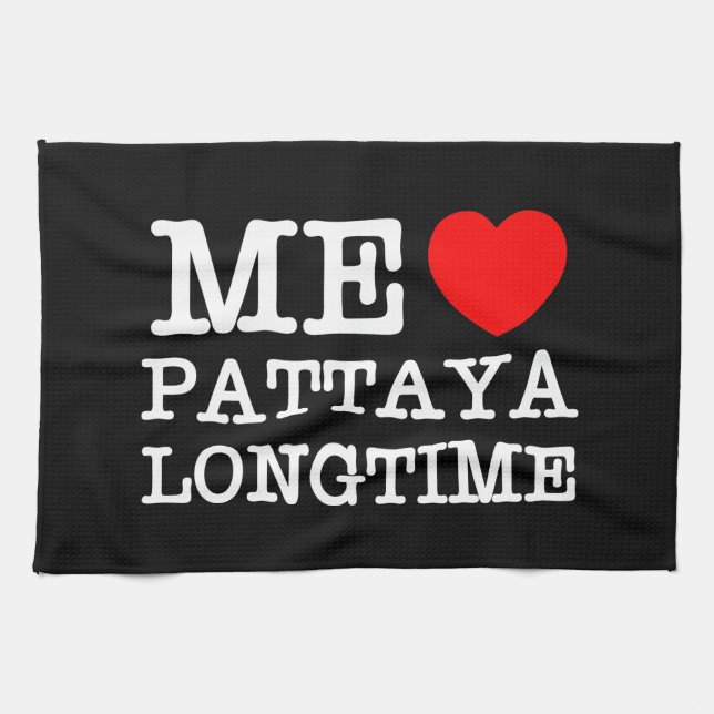 LINGE DE CUISINE MOI AIME PATTAYA LONGTIME (Horizontal)