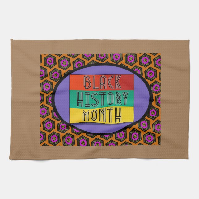 Linge De Cuisine Mois de l'histoire des Noirs 2021 (Horizontal)