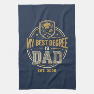 Linge De Cuisine Mon Meilleur Diplôme Est Papa Établit La Fête Des