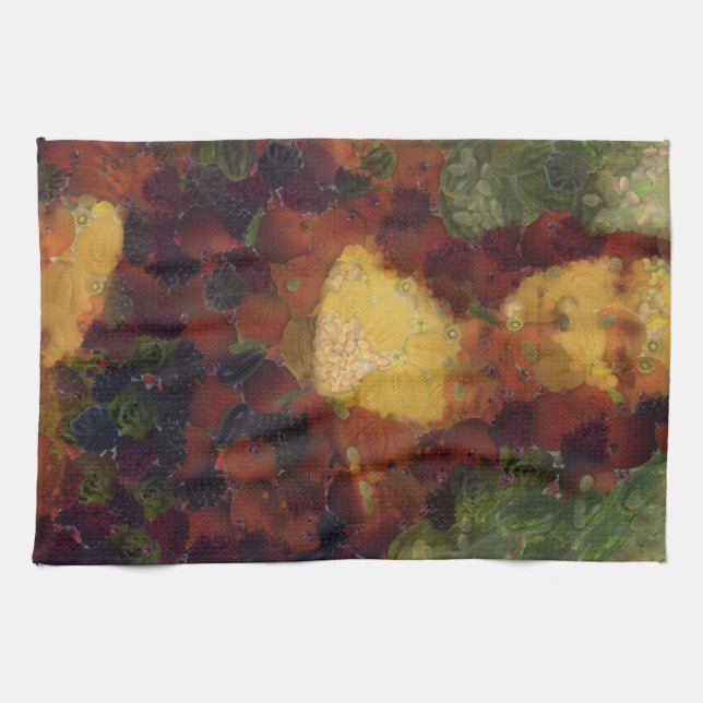 Linge De Cuisine Mona Lisa Lettuce Art fine Cuillère végétale (Horizontal)