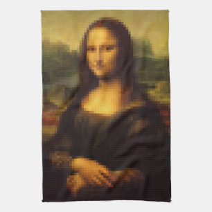 Linge De Cuisine Mona Lisa Pixellée