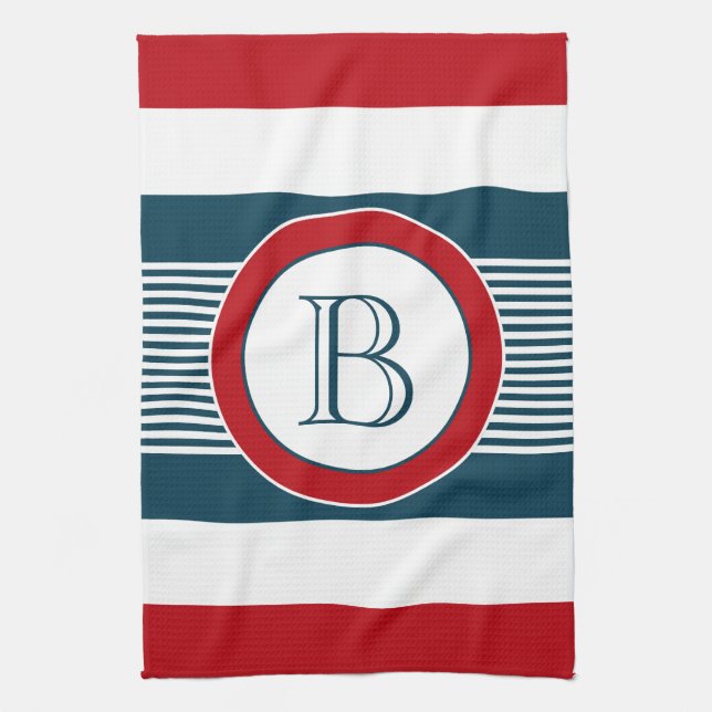 Linge De Cuisine Monogram design (Vertical)