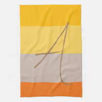 Monogramme couleur pastel moderne multiple Nom ini