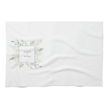 Monogramme initial botanique