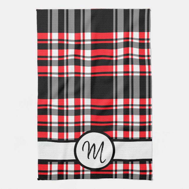 Linge De Cuisine Monogramme mis (Vertical)