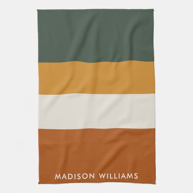 Linge De Cuisine monogrammed, nom, (Vertical)