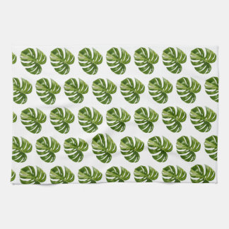 Linge De Cuisine Monstera Albo Kitchen Towel