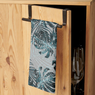 Linge De Cuisine Monstera Palm Leo Imprimé Animal Glam 2