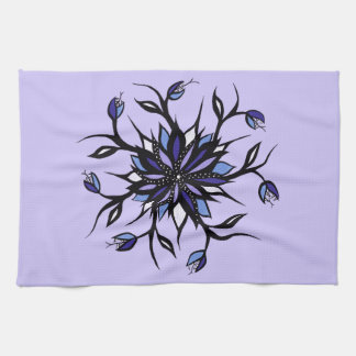 Linge De Cuisine Monstres Et Dents De Mandala Floral Gothique