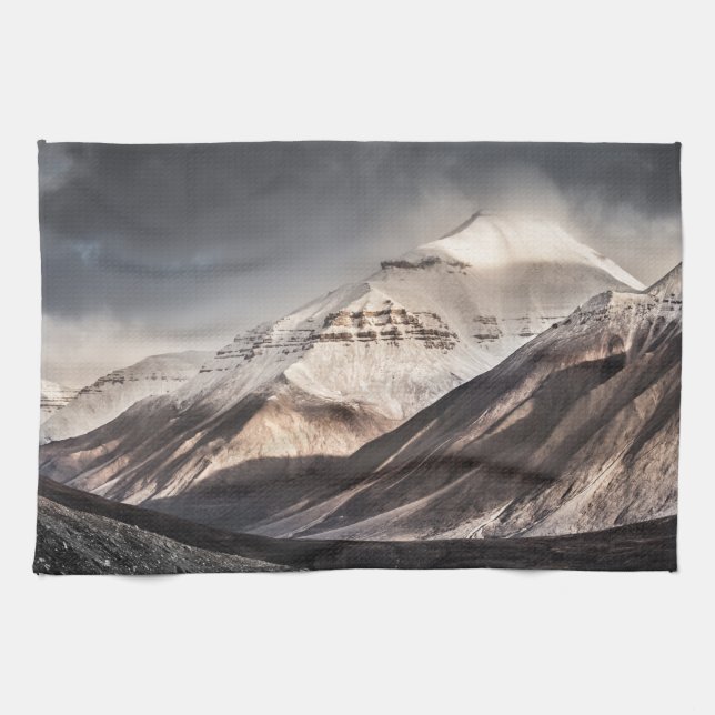 Linge De Cuisine Montagne de Svalbard (Horizontal)