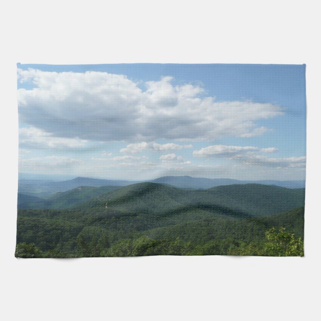 Linge De Cuisine Montagnes Appalaches I Shenandoah (Horizontal)