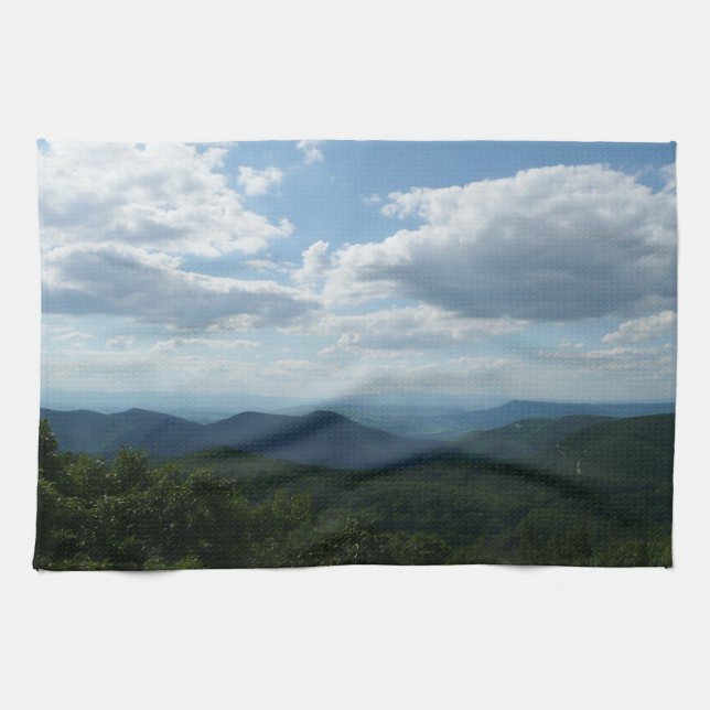 Linge De Cuisine Montagnes Appalaches II Shenandoah (Horizontal)