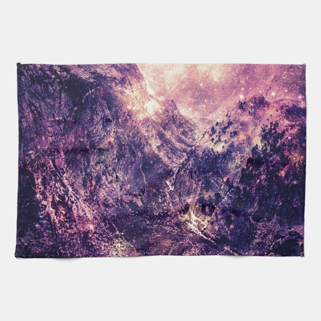 Linge De Cuisine Montagnes Galaxy (Horizontal)