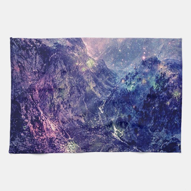 Linge De Cuisine Montagnes Galaxy (Horizontal)
