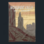 Linge De Cuisine Monument Valley Arizona Utah Vintage<br><div class="desc">Monument Valley,  une région désertique de sable rouge située à la frontière entre l'Arizona et l'Utah,  est connue pour les imposantes buttes en grès du Monument Valley Navajo Tribal Park.</div>