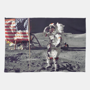 Linge De Cuisine Moonwalk Apollo 17