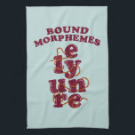 Linge De Cuisine Morphèmes liés Phonique enseignement anglais<br><div class="desc">Cette conception a une collection de style typographique de morphèmes liés qui se trouvent dans la langue anglaise. Bound morphemes unités du mot qui ne peut pas être seul. Un design amusant pour toute personne qui enseigne ou apprend l'anglais avec une approche basée sur la phonie.</div>