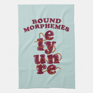 Linge De Cuisine Morphèmes liés Phonique enseignement anglais