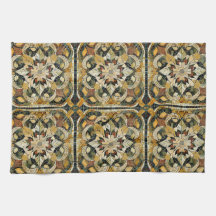 Mosaïque d'élégance terrestre