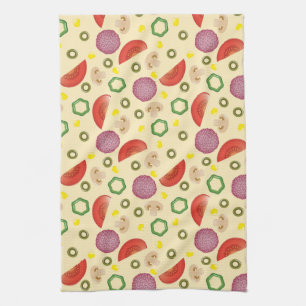 Linge De Cuisine Motif 2 de pizza