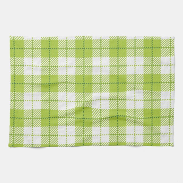 Linge De Cuisine Motif à carreaux (Horizontal)