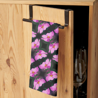 Linge De Cuisine Motif à fleurs Cosmos rose unique