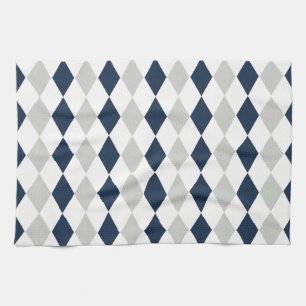 Linge De Cuisine Motif à motifs de losanges frais de diamant de
