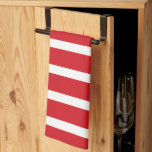 Linge De Cuisine Motif à rayures rouges et blanches<br><div class="desc">Un motif à rayures rouges et blanches se compose d'alternances de bandes horizontales de couleurs rouges et blanches,  créant un design visuellement frappant et classique souvent associé aux drapeaux,  sucres de canne et thèmes de Noël. Ce motif intemporel évoque un sens de l'audace et de la simplicité.</div>
