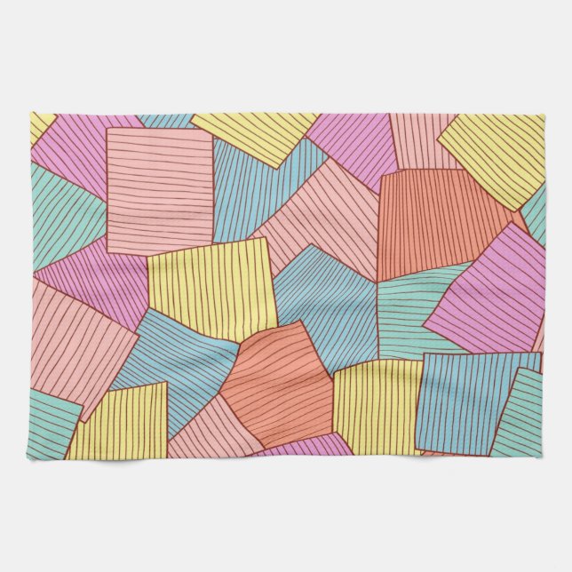 Linge De Cuisine motif Abstrait (Horizontal)