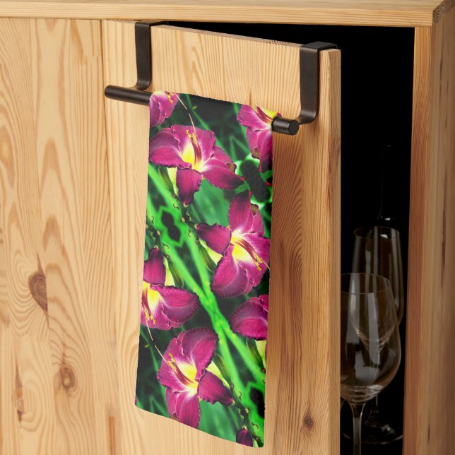 Linge De Cuisine Motif Abstrait (Pliage en tiers)